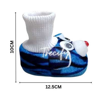 Trecify™ Baby Booties for Newborns 0-12 Months – Soft, Cozy, Non-Slip Design