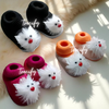 Trecify™ Cotton Baby Booties Combo (Set of 3 Pairs | 0–12 Months) – Soft & Cozy Infant Shoes